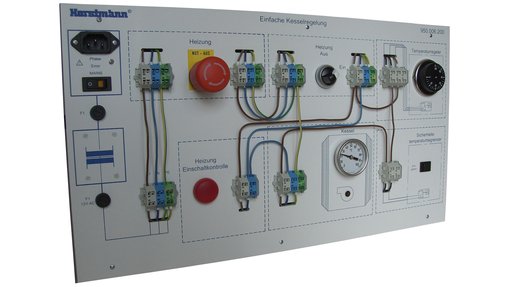 Kompaktpanel Einfache Kesselregelung