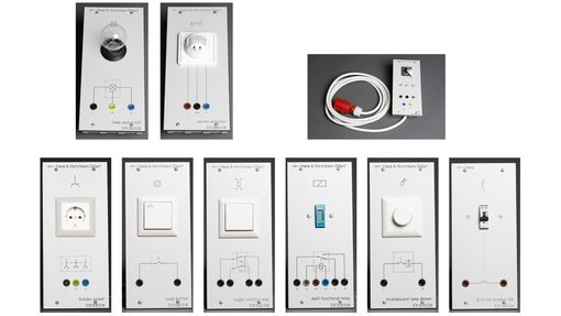 Einzelpanels Installationstechnik