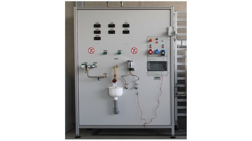 Sanitärarmaturenprüfstand