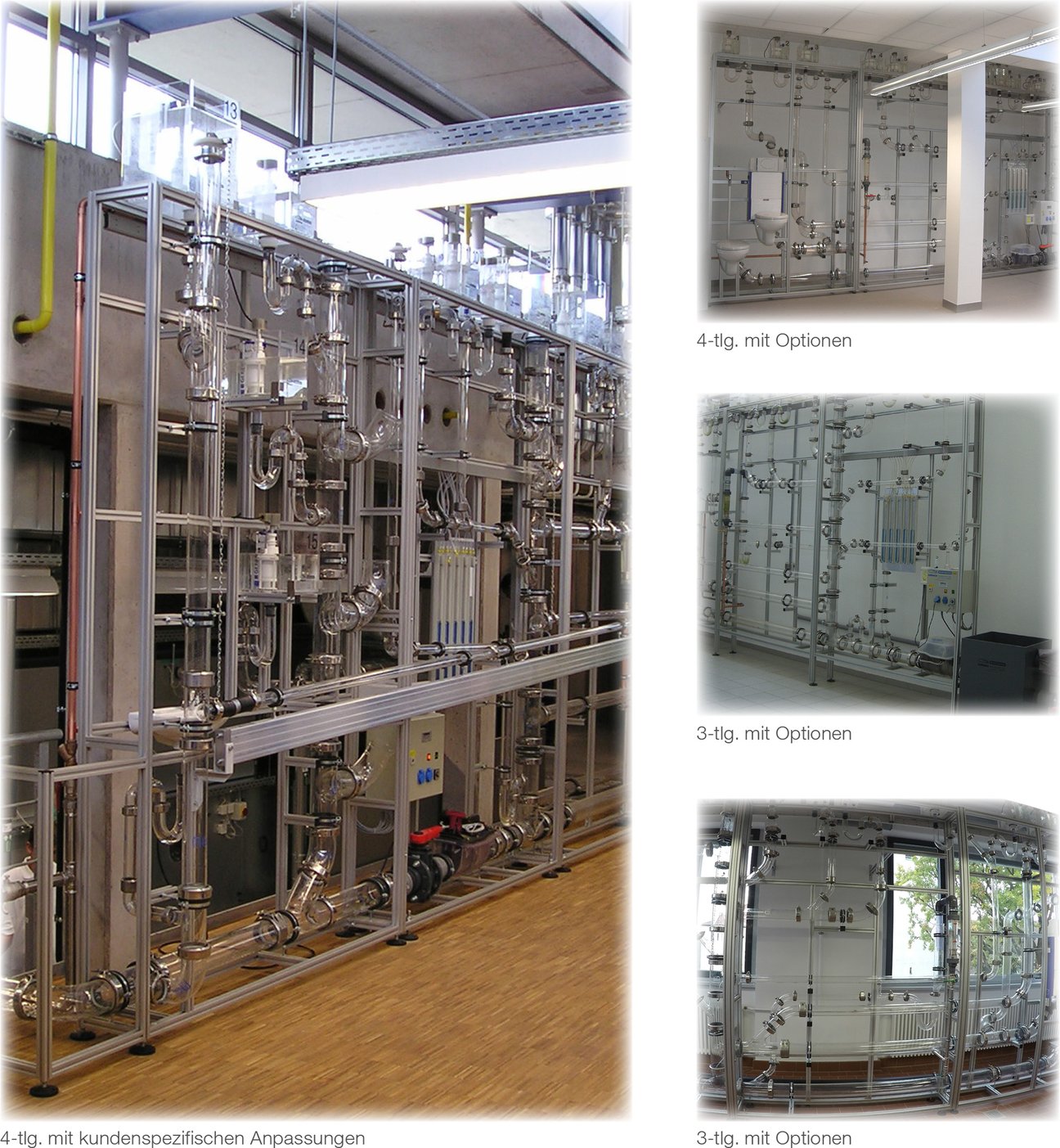 Demonstrationsstand Abwassertechnik