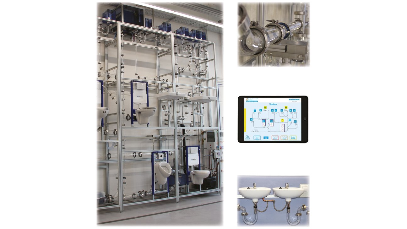 Individueller Versuchsstand Abwassertechnik