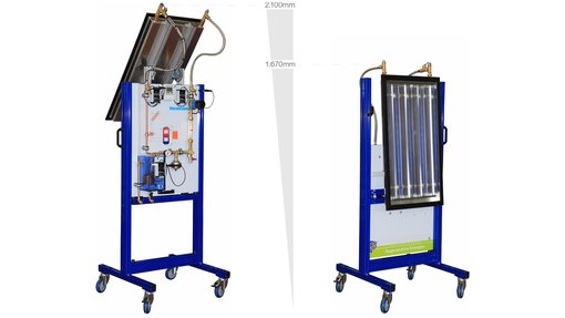 Kompaktmodell Thermische Solartechnik - RE-BASICS-F 