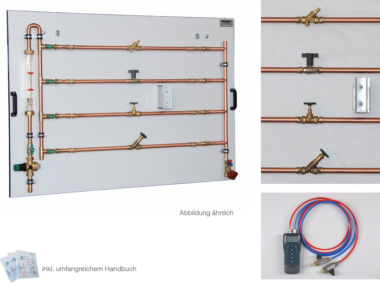 Versuchseinheit Druckverluste in Armaturen Versuchseinheit Druckverluste in Armaturen