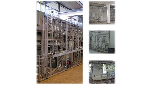 Demonstrationsstand Abwassertechnik